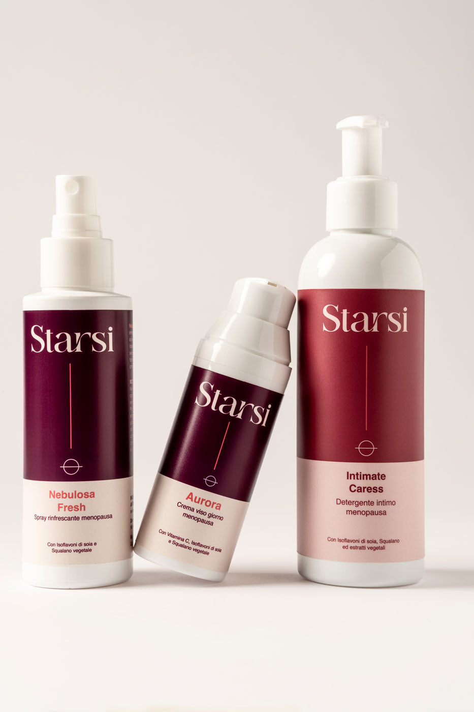 Rituale Quotidiano Menopausa: Intimate Caress + Aurora + Nebulosa fresh